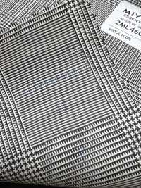 2ML4604 26SS Miyuki Textile MIYUKI Essentials TROPICS Hellgrau Kariert Miyuki Wollmühlen Unterfoto