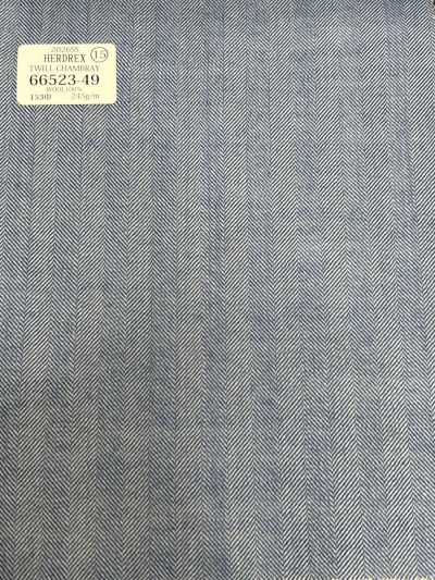 66523-49 26SS HERDREX 【Köper-Chambray】 Köper-Chambray