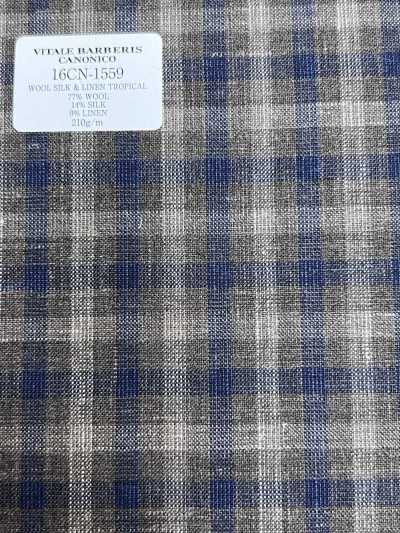 16CN1559 26SS VBC Vitale Barberis Canonico Wolle Seide & Leinen Tropical