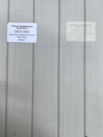 16CN1614 26SS VBC Vitale Barberis Canonico Tropical-Anzugstoffe aus reiner Wolle