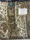 URJ-098 Italienische Fertigung, 100 % Cupro, Cupro-Futter, Paisley-Muster, Braun.