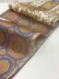 URJ-099 Italienische Fertigung, 100 % Cupro, Mit Bedrucktem Blumenfutter.[Beschichtung] TKS Unterfoto