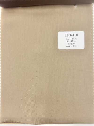 URJ-110 In Italien hergestelltes 100% Cupro-Bedrucktes Futter, Hellbraun