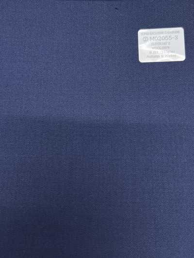 M02055-3 KUNISHIMA1850 Exklusive Linie 【SUPER EXCLUSIVE GABARDINE】 Blau Uni
