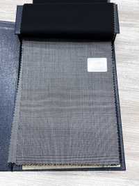M02053-9 KUNISHIMA1850 Exklusivlinie [Extrafeine Wolle 140er] Schwarz-Weißes Glen-Check-Muster[Textil] Kunishima Co., Ltd. Unterfoto