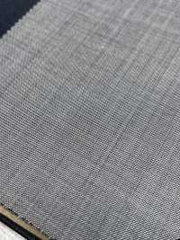 M02054-9 KUNISHIMA1850 Exklusivlinie [Extrafeine Wolle 140er] Schwarz-weißes Haifischleder[Textil] Kunishima Co., Ltd. Unterfoto