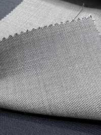 M02054-9 KUNISHIMA1850 Exklusivlinie [Extrafeine Wolle 140er] Schwarz-weißes Haifischleder[Textil] Kunishima Co., Ltd. Unterfoto