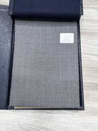 M02054-9 KUNISHIMA1850 Exklusivlinie [Extrafeine Wolle 140er] Schwarz-weißes Haifischleder[Textil] Kunishima Co., Ltd. Unterfoto
