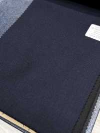 M02049-3 KUNISHIMA1850 Exklusivlinie 【Superfeines Kammgarn】Marineblau, Ohne Muster[Textil] Kunishima Co., Ltd. Unterfoto