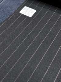 M02059-4 KUNISHIMA1850 Exklusive Linie [Superfeines Kammgarn] Grauer Nadelstreifen[Textil] Kunishima Co., Ltd. Weitere Fotos