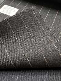 M02059-4 KUNISHIMA1850 Exklusive Linie [Superfeines Kammgarn] Grauer Nadelstreifen[Textil] Kunishima Co., Ltd. Weitere Fotos