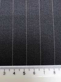 M02059-4 KUNISHIMA1850 Exklusive Linie [Superfeines Kammgarn] Grauer Nadelstreifen[Textil] Kunishima Co., Ltd. Weitere Fotos
