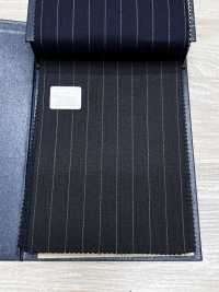M02059-4 KUNISHIMA1850 Exklusive Linie [Superfeines Kammgarn] Grauer Nadelstreifen[Textil] Kunishima Co., Ltd. Weitere Fotos