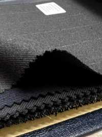 M02060-4 KUNISHIMA1850 Exklusivlinie 【Superfeines Kammgarn】Grauer Kreidestreifen[Textil] Kunishima Co., Ltd. Unterfoto