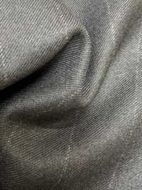 M02060-4 KUNISHIMA1850 Exklusivlinie 【Superfeines Kammgarn】Grauer Kreidestreifen[Textil] Kunishima Co., Ltd. Unterfoto