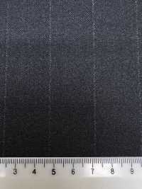M02060-4 KUNISHIMA1850 Exklusivlinie 【Superfeines Kammgarn】Grauer Kreidestreifen[Textil] Kunishima Co., Ltd. Unterfoto