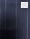 M02061-2 KUNISHIMA1850 Exklusivlinie 【Superfeines Kammgarn】Marineblau Mit Kreidestreifen