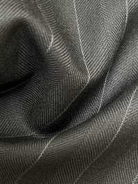 M02062-8 KUNISHIMA1850 Exklusivlinie 【Superfeines Kammgarn】Braunes Fischgrätmuster[Textil] Kunishima Co., Ltd. Unterfoto