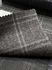 M02065-4 KUNISHIMA1850 Exklusivlinie 【Superfeines Kammgarn】Grau Meliert Kariert[Textil] Kunishima Co., Ltd. Unterfoto