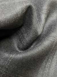 M02066-4 KUNISHIMA1850 Exklusivlinie 【Superfeines Kammgarn】Grau Meliert Kariert[Textil] Kunishima Co., Ltd. Unterfoto