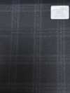 M02066-4 KUNISHIMA1850 Exklusivlinie 【Superfeines Kammgarn】Grau Meliert Kariert