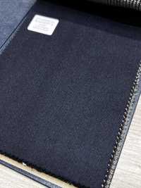 M02047-2 Exklusive Linie KUNISHIMA1850 【SOMO CASHMERE 100%】 Marineblaues Fischgrätenmuster[Textil] Kunishima Co., Ltd. Unterfoto