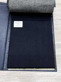 M02047-2 Exklusive Linie KUNISHIMA1850 【SOMO CASHMERE 100%】 Marineblaues Fischgrätenmuster[Textil] Kunishima Co., Ltd. Unterfoto