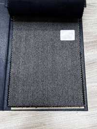 M02047-5 Exklusive Linie KUNISHIMA1850 【SOMO CASHMERE 100%】Graues Fischgrätenmuster[Textil] Kunishima Co., Ltd. Unterfoto