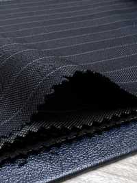 M02067-2 KUNISHIMA1850 Exklusivlinie 【W/S Executive Stripe】 Dunkelblauer Streifen[Textil] Kunishima Co., Ltd. Unterfoto