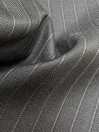 M02067-4 KUNISHIMA1850 Exklusivlinie 【W/S Executive Stripe】 Dunkelgrau-Himmelstreifen[Textil] Kunishima Co., Ltd. Unterfoto