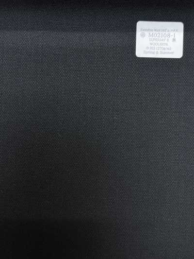 M02108-1 KUNISHIMA1850 Exklusive Linie [Hachisu Wool] Schwarz/Kleines Muster