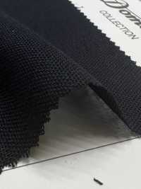 21522D-1 3-fädiges, Hochgedrehtes Garn, 100 % Wolle, DOMINX (Dominx) Schwarz[Textil] Kuzuri-Wollstoff (DOMINX) Unterfoto
