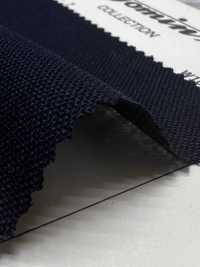 21522D-7 3-fädiges, Hochgedrehtes Garn, 100 % Wolle, DOMINX (Dominx) Schwarz[Textil] Kuzuri-Wollstoff (DOMINX) Unterfoto