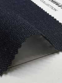 21522D-6 3-fädiges, Hochgedrehtes Garn, 100 % Wolle, DOMINX (Dominx) Dunkelgrau[Textil] Kuzuri-Wollstoff (DOMINX) Unterfoto