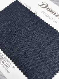21522D-16 3-fädiges, Hochgedrehtes Garn, 100 % Wolle, DOMINX (Dominx) Dunkelgrau[Textil] Kuzuri-Wollstoff (DOMINX) Unterfoto