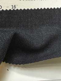 21522D-16 3-fädiges, Hochgedrehtes Garn, 100 % Wolle, DOMINX (Dominx) Dunkelgrau[Textil] Kuzuri-Wollstoff (DOMINX) Unterfoto