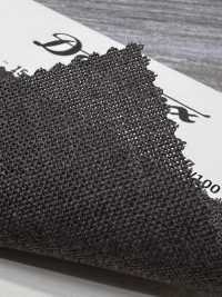 21522D-15 3-fädiges, Hochgedrehtes Garn, 100 % Wolle, DOMINX (Dominx) Braun[Textil] Kuzuri-Wollstoff (DOMINX) Unterfoto