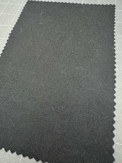 HBZB49-1 [Begrenzter Bestand] Nikke Textile Twill-Gewebe Tussah Schwarz Formales Schwarz