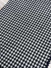 PR6511-WT Standard Japanische Premium Super120 Stretch Houndstooth Grau[Textil] Weitere Fotos