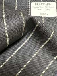 PR6521-DN Standard Japanisch Premium Super 120's Stretch-Streifen Dunkelmarineblau[Textil] Weitere Fotos