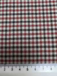 MH6511-BR Standard-japanischer Woll-Mohair-Kammgarnstoff (Tonic-Stil), Karomuster, Braun[Textil] Weitere Fotos