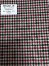 MH6511-BR Standard-japanischer Woll-Mohair-Kammgarnstoff (Tonic-Stil), Karomuster, Braun