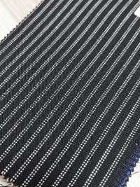 MH6521-BK Standard-Japanische Woll-Mohair-Kammgarnstreifen (Tonic-Stil), Schwarz[Textil] Weitere Fotos