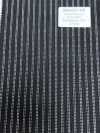 MH6521-BK Standard-Japanische Woll-Mohair-Kammgarnstreifen (Tonic-Stil), Schwarz