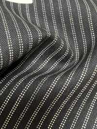 MH6521-NV Standardmäßiger Japanischer Woll-Mohair-Kammgarnstoff (Tonic-Stil), Marineblau Gestreift[Textil] Weitere Fotos