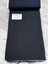MH2431-CG Standard-Japanischer Kammgarnstoff Aus Wolle Und Mohair (Tonic-Stil), Karomuster, Anthrazit-Himmelgr[Textil] Weitere Fotos