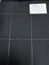 LA5531-DG Standardmäßiger Japanischer Seiden-Lurex-Woll-Stretch-Karo