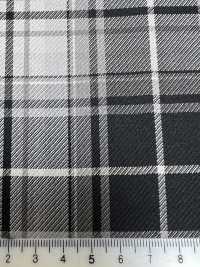 SK5536-GY Standardmäßiger Japanischer Woll-Seiden-Stretchstoff Mit Karomuster, Grau[Textil] Weitere Fotos