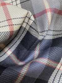 SK5536-BE Standardmäßiger Japanischer Stretch-Karo-Stoff Aus Seide Und Wolle, Beige[Textil] Weitere Fotos