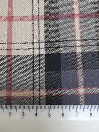 SK5536-BE Standardmäßiger Japanischer Stretch-Karo-Stoff Aus Seide Und Wolle, Beige[Textil] Weitere Fotos